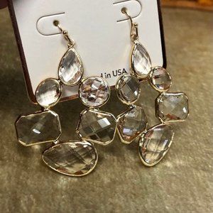 **40-50% OFF!** Faceted Glass Earrings